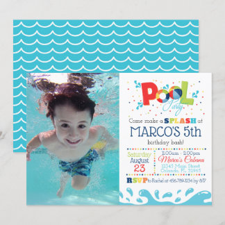Invitation à l'anniversaire de la fête de la pisci