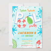 Invitation à l'anniversaire de la fête de la pisci (Devant)