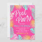 Invitation à l'anniversaire de la fête de la pisci (Devant)