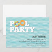 Invitation à l'anniversaire de la fête de la pisci (Devant / Derrière)