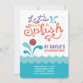 Invitation à l'anniversaire de la fête de la pisci (Devant)