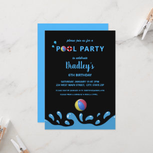Invitation à l'anniversaire de la fête de la pisci