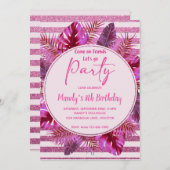 Invitation à l'anniversaire de la fête de la pisci (Devant / Derrière)