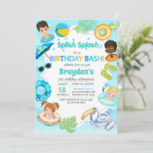 Invitation à l'anniversaire de la fête de la pisci (Debout devant)