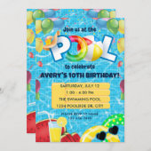 Invitation à l'anniversaire de la fête de la pisci (Devant / Derrière)