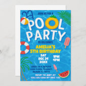 Invitation à l'anniversaire de la fête de la pisci (Devant / Derrière)