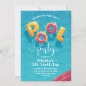Invitation à l'anniversaire de la fête de la pisci (Devant)