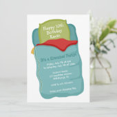 Invitation à l'anniversaire de la fête du bois (Debout devant)