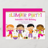 Invitation à l'anniversaire de la fête du bois (Devant / Derrière)