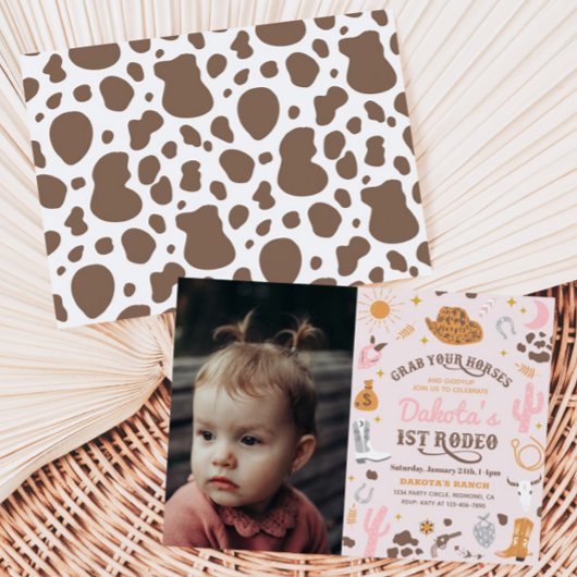 Invitation à l'anniversaire de la fille | 1ère inv