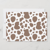 Invitation à l'anniversaire de la fille | 2e Invit (Dos)