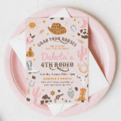 Invitation à l'anniversaire de la fille | 4e Invit