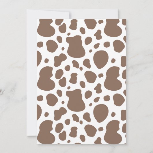 Invitation à l'anniversaire de la fille | 4e Invit (Dos)