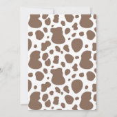 Invitation à l'anniversaire de la fille | 5e Invit (Dos)