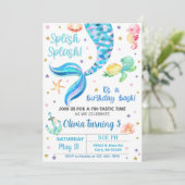 Invitation à l'anniversaire de la fille de la sirè (Debout devant)