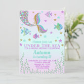 Invitation à l'anniversaire de la fille de la sirè (Debout devant)