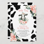 Invitation à l'anniversaire de la Fille de la Vach (Devant / Derrière)