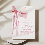 Invitation à l'anniversaire de la fille mignonne B