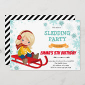 Invitation à l'anniversaire de la fille qui dort (Devant / Derrière)