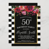 Invitation à l'anniversaire de la floraison de Bla (Devant / Derrière)