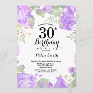 Invitation à l'anniversaire de la floraison de vio