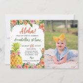 Invitation à l'anniversaire de la flore tropicale (Devant)