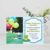 Invitation à l'anniversaire de la grenouille, 1er  (Debout devant)