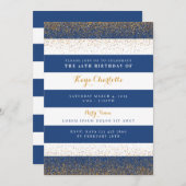 Invitation à l'anniversaire de la Marine et de l'O (Devant / Derrière)