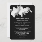Invitation à l'anniversaire de la mort de l'orchid (Devant)