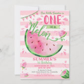 Invitation à l'anniversaire de la pastèque (Devant)