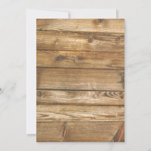 Invitation à l'anniversaire de la pêche (Dos)