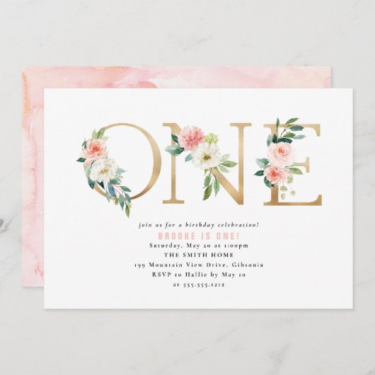 Invitation à l'anniversaire de la pêche et de la f (Devant / Derrière)