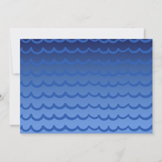 Invitation à l'anniversaire de la pêche O-Fish-All (Dos)