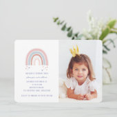 Invitation à l'anniversaire de la photo arc-en-cie (Debout devant)