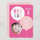 Invitation à l'anniversaire de la photo de la band (Devant / Derrière)