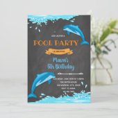 Invitation à l'anniversaire de la plage de la pisc (Debout devant)