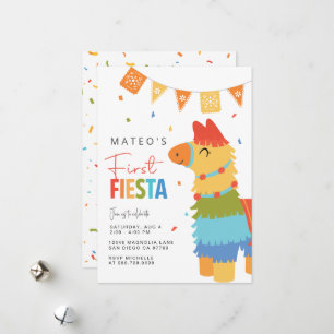 Invitation à l'anniversaire de la première fête ・