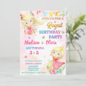 Invitation à l'anniversaire de la princesse (Debout devant)