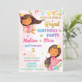 Invitation à l'anniversaire de la princesse (Debout devant)
