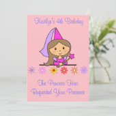 Invitation à l'anniversaire de la princesse (Debout devant)