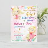 Invitation à l'anniversaire de la princesse (Debout devant)