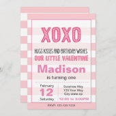 Invitation à l'anniversaire de la Saint Valentin X (Devant / Derrière)