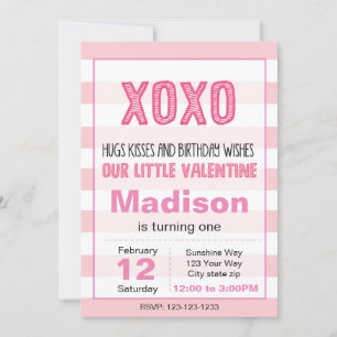 Invitation à l'anniversaire de la Saint Valentin X