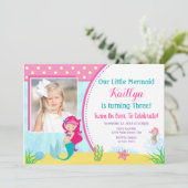 Invitation à l'anniversaire de la sirène, Fête de (Debout devant)