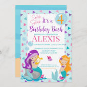 Invitation à l'anniversaire de la sirène, Invitati (Devant / Derrière)