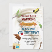 Invitation à l'anniversaire de la Tornade (Devant)