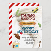 Invitation à l'anniversaire de la Tornade (Devant / Derrière)