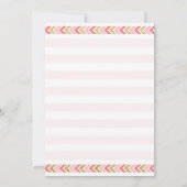 Invitation à l'anniversaire de la tribu des Boho d (Dos)