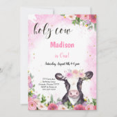 Invitation à l'anniversaire de la vache (Devant)