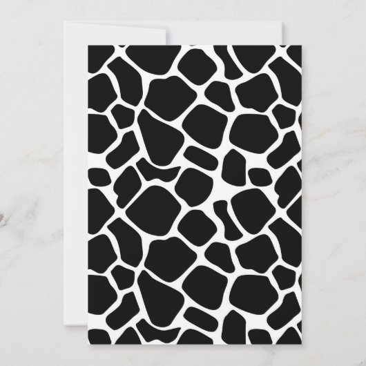 Invitation à l'anniversaire de la vache (Dos)